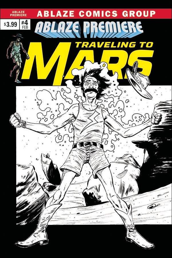 Traveling to Mars issue 4-D Brent McKee Marvel Premiere Homage Cover