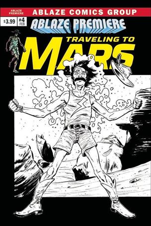 Traveling to Mars issue 4-D Brent McKee Marvel Premiere Homage Cover