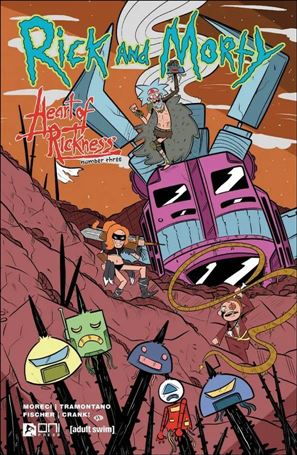 Rick and Morty: Heart of Rickness issue 3-B Lane Lloyd Cover