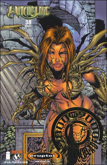 Witchblade (1995) issue 39-B Monster Mart Gold Foil Cover 1/2000