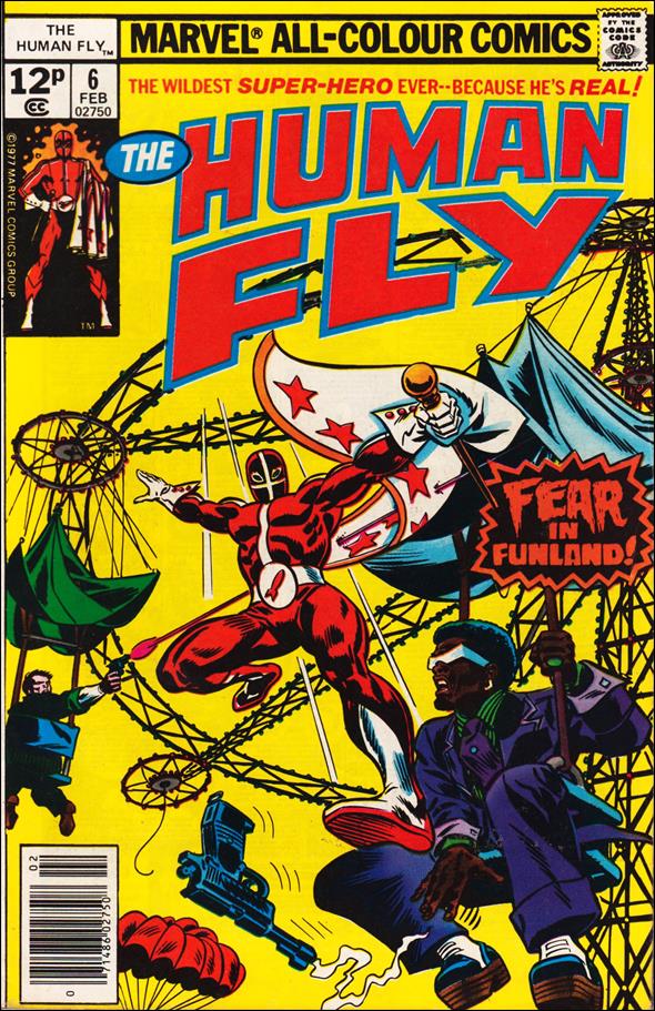 Human Fly issue 6-B UK Price Cover