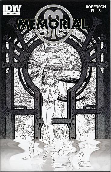 Memorial issue 5-B Michael WM Kaluta 1:10 Black & White Cover