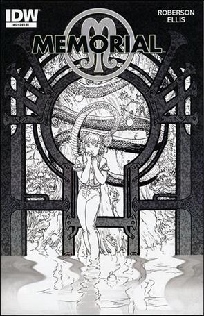 Memorial issue 5-B Michael WM Kaluta 1:10 Black & White Cover
