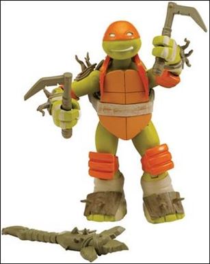 Teenage Mutant Ninja Turtles (2012) figure 57-B Mystic Michelangelo (Loose)