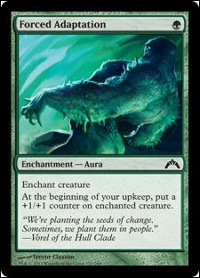 Magic the Gathering: Gatecrash (Base Set) card 120 Forced Adaptation