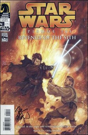 Star Wars: Episode III - Revenge of the Sith issue 4-B DF (Signed by Dave Dorman) 1/5000