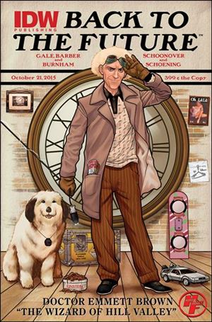 Back to the Future (2015) issue 1-MO Timothy Lim Heroes & Fantasies Cover