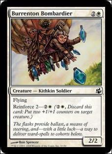 Magic the Gathering: Morningtide (Base Set) card 3 Burrenton Bombardier