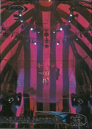Batman Forever Fleer Ultra (Base Set) card 54 The Flying Graysons