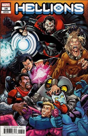 Hellions issue 16-B Todd Nauck Cover