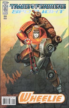 Transformers Spotlight issue nn15 Wheelie - Klaus Scherwinski Standard Cover