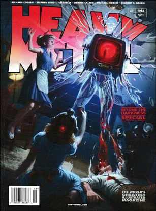Heavy Metal issue 293 Flavio Greco Paglia Cover