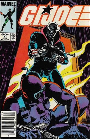 G.I. Joe: A Real American Hero issue 31-B Newsstand Cover