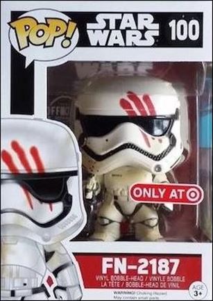 POP! Star Wars figure 100 FN-2187 Target Exclusive