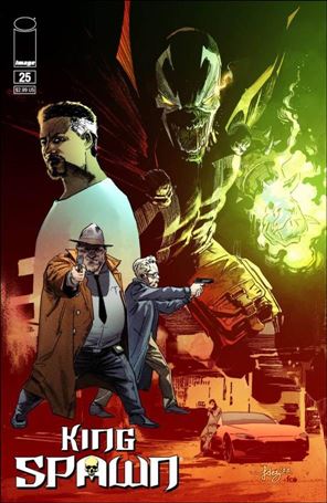 King Spawn issue 25-B Javier Fernandez Cover