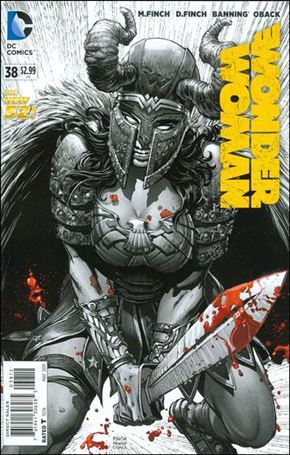 Wonder Woman (2011) issue 38-E David Finch Cover (2nd Printing)
