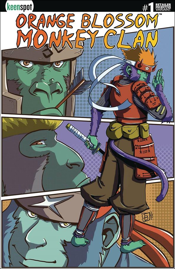 Orange Blossom Monkey Clan issue 1-E Irving Bartolome 1:5 Cover