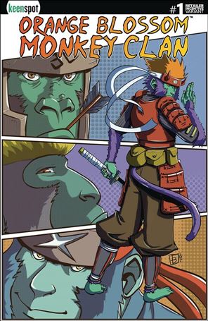 Orange Blossom Monkey Clan issue 1-E Irving Bartolome 1:5 Cover
