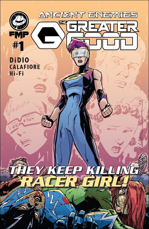 Ancient Enemies: The Greater Good issue 1-B Danilo Beyruth Dead Racer Girls Cover