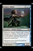Magic the Gathering: Shadowmoor (Base Set) card 137 Augury Adept