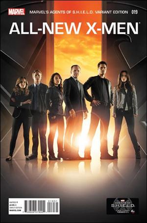 All-New X-Men (2013) issue 19-B 1:20 Marvel's Agents of S.H.I.E.L.D. Photo Cover