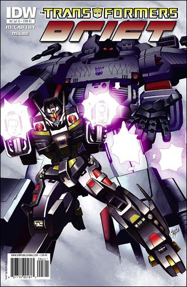 Transformers: Drift issue 2-B Guido Guidi 1:10 Cover
