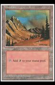 Magic the Gathering: 4th Edition (Base Set) card 367 Mountain