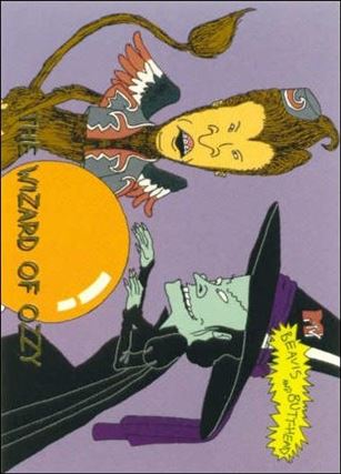 Beavis and Butt-Head (Base Set) card '7669' The Wizard Of Ozzy