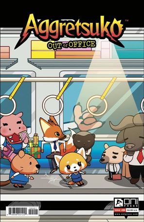 Aggretsuko: Out of Office issue 4-B Philip Murphy Cover