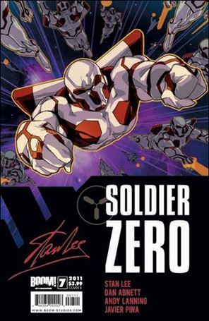Soldier Zero issue 7-B Kalman Andrasofszky Cover