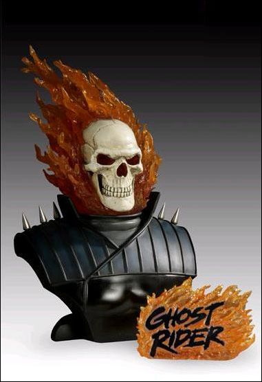 Ghost Rider Legendary Scale Bust item 1-B Sideshow Exclusive Edition 1/200