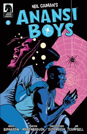 Anansi Boys  issue 6-B Shawn Martinbrough Cover