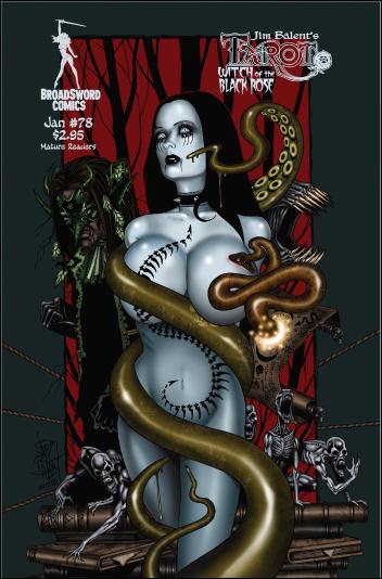 Tarot: Witch of the Black Rose issue 78-B Raven Hex Cover