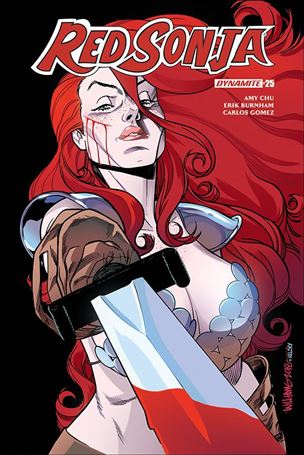 Red Sonja (2017) issue 25-D David Williams Cover