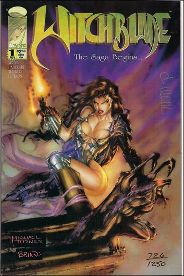 Witchblade (1995) issue 1-L DF Michael Turner Cover (signed by Wohl) 1/1250