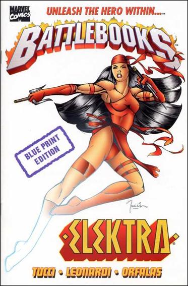Elektra Battlebook: Streets of Fire issue 1-B Blue Print Edition
