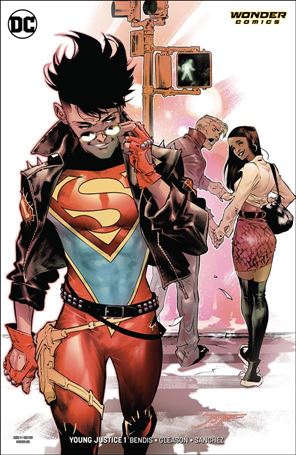 Young Justice (2019) issue 1-F Jorge Jimenez Superboy Cover