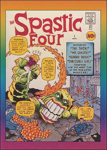 Defective Comics (Base Set) card 22 Spastic Four #1