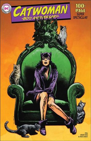 Catwoman 80th Anniversary 100-Page Super Spectacular issue 1-C Travis Charest 1950s Cover