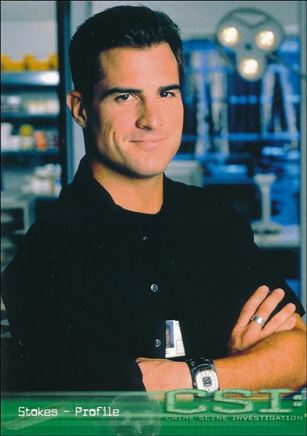 CSI: Crime Scene Investigation - Series One (Base Set) card 64 Stokes - Profile