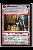 Star Wars: Jabba's Palace Limited (Base Set) card 169 Weapon Levitation