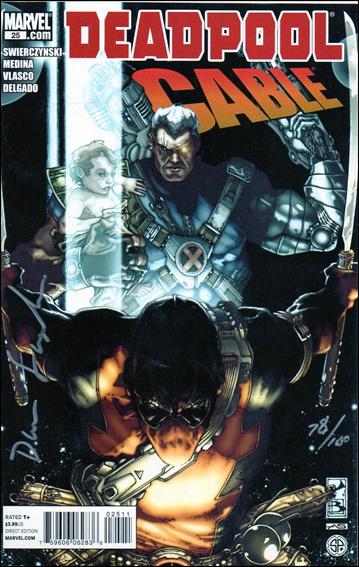 Cable (2008) issue 25-C Bianchi Cvr DF(Signed by Duane Swierczynski) 1/100