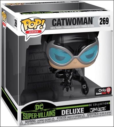 POP! Heroes figure 269 Catwoman Jim Lee Collection Gamestop