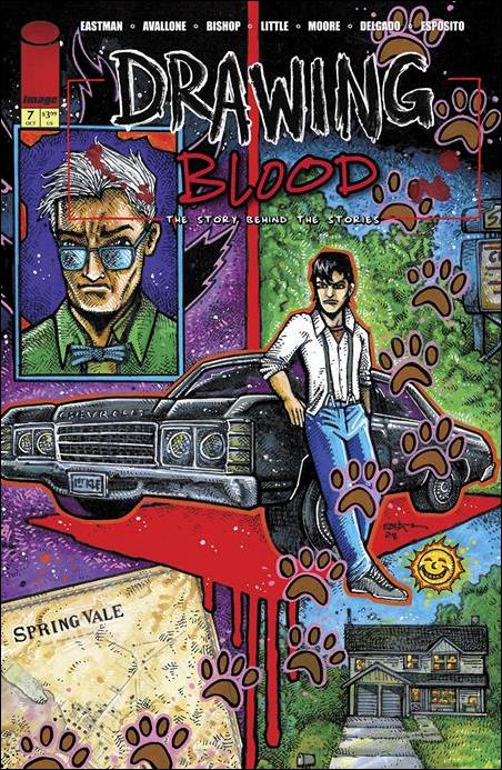 Drawing Blood (2024) issue 7 Kevin Eastman Cover