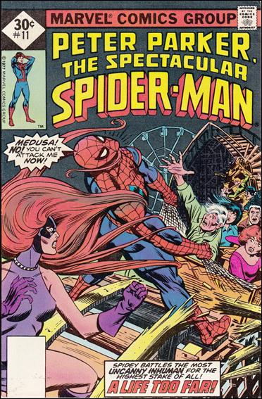 Spectacular Spider-Man (1976) issue 11-C Whitman Cover