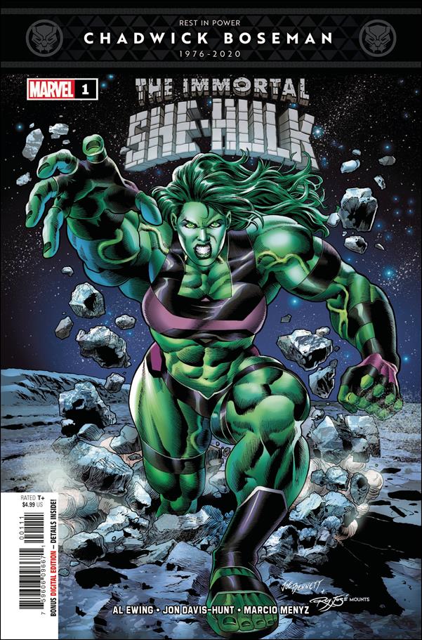 Immortal She-Hulk issue 1 Joe Bennett Cover
