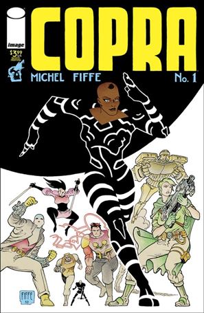 Copra (2019) issue 1-B Yellow Logo Cover (2nd Printing)