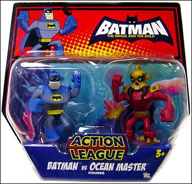 Batman: The Brave and the Bold - Action League figure 6 Batman vs Ocean Master