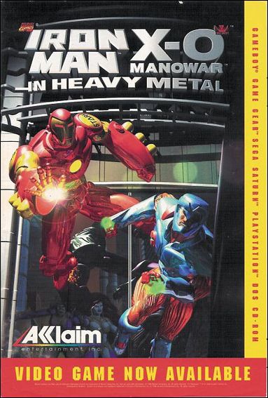 Iron Man/X-O Manowar: Heavy Metal issue 1-B Video Game Edition