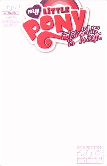 My Little Pony: Friendship is Magic issue 8-J Convention 2013 Blank Cover